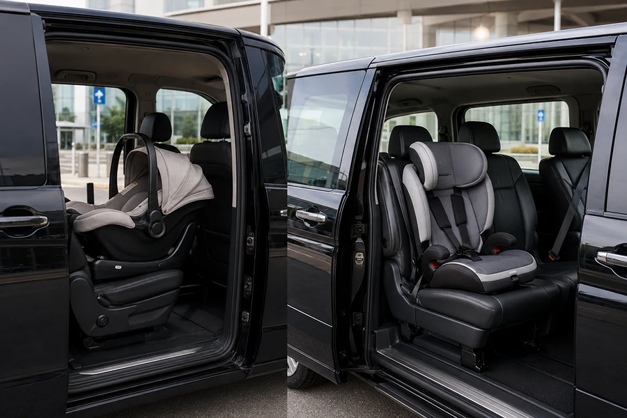 Madrid Airport Transfer With Child Seat