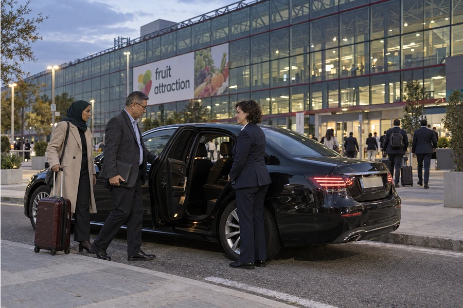 Leaving IFEMA for dinner or a flight