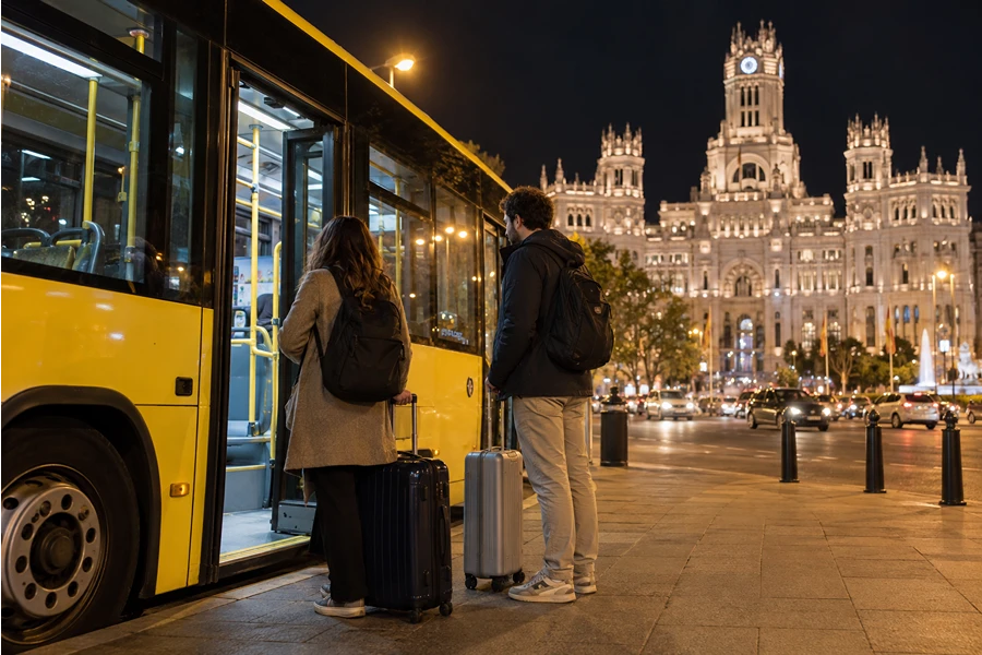 Madrid Airport Late Night Transport