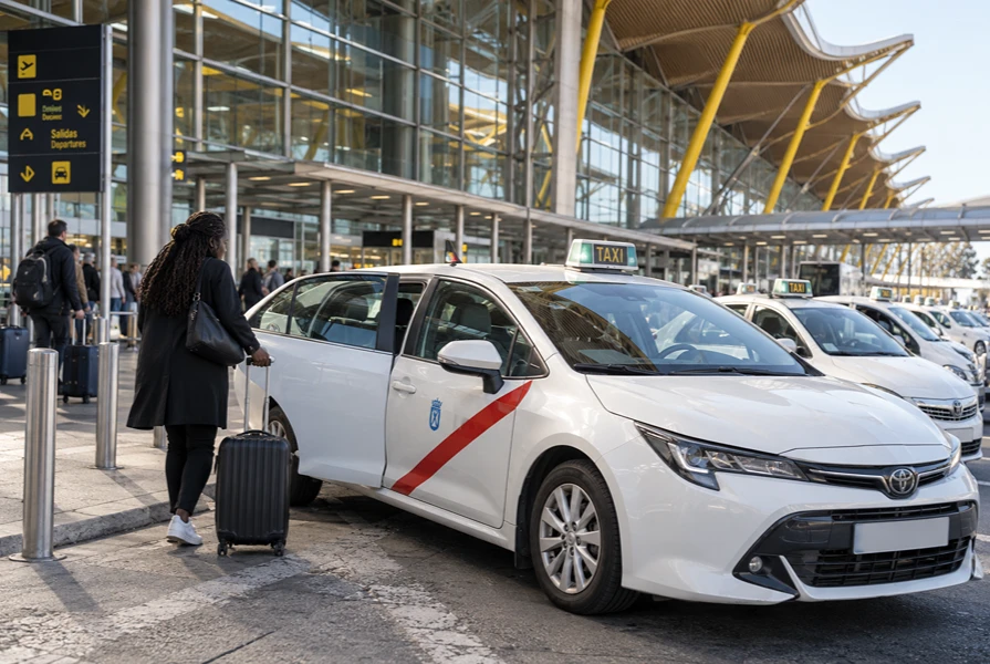 Madrid Airport Chauffeur with Luggage